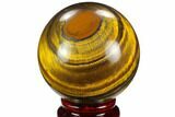 Polished Tiger's Eye Sphere #124614-1